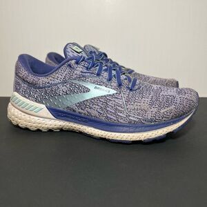 Womens BROOKS Adrenaline GTS 21 Purple Running Shoes / Size 8 Medium